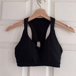 Gymshark Black Racerback Sports Bra